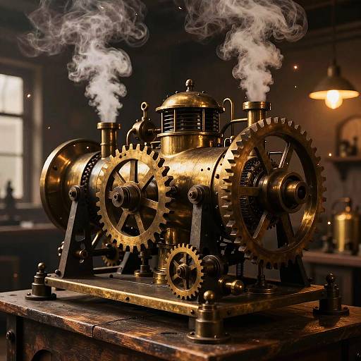 Steampunk Victorian Workshop Generator