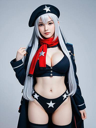 Cosplay photo of 9a-91 (girls' frontline). Costume clothes