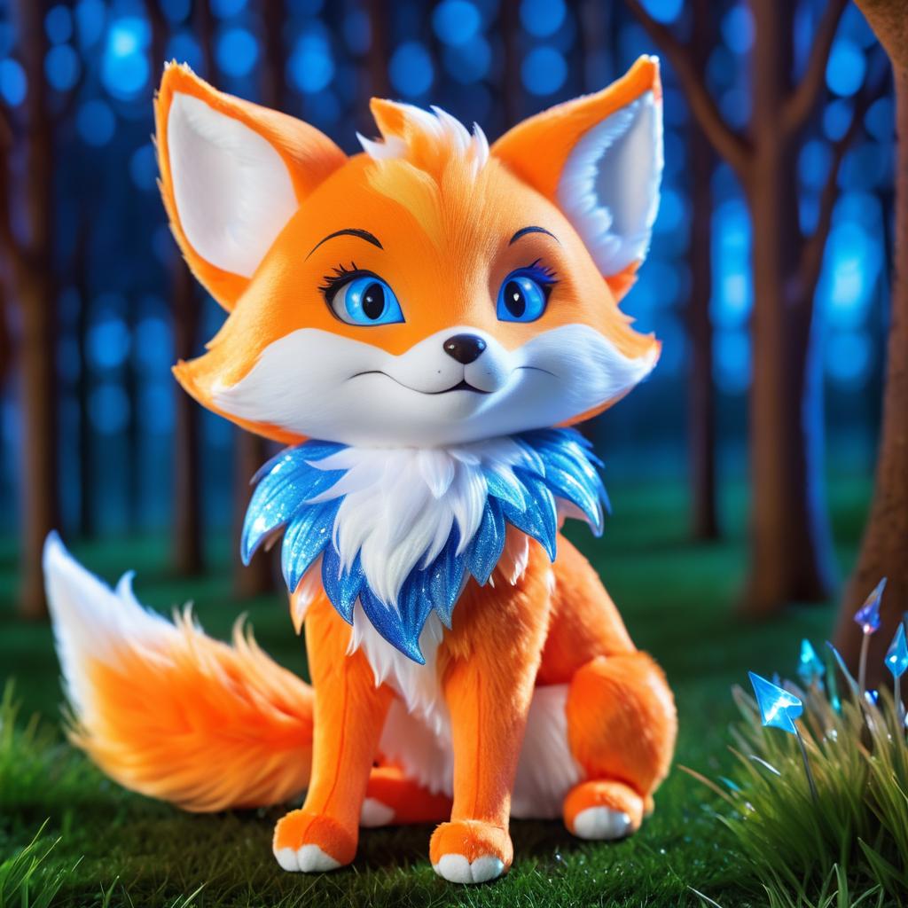 Charming Yet Sinister Enchanted Fox