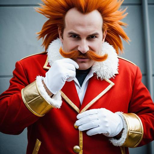 Dr. Eggman Cosplay Costume Design