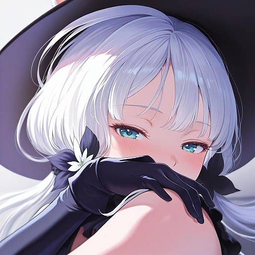 Illustration of Cait sith (ff7), final fantasy in the style of Tachikoma (mousou teikoku)