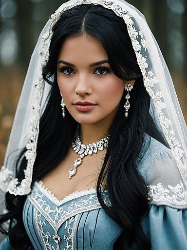 Realistic Fairytale Girl Portrait