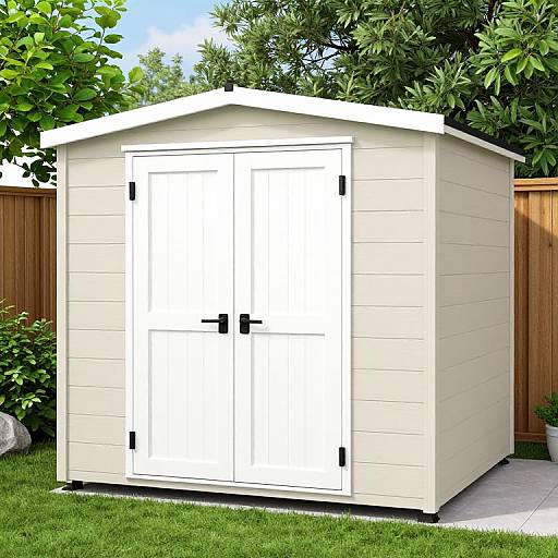 Modern 3D Rendered Garden Shed Kit