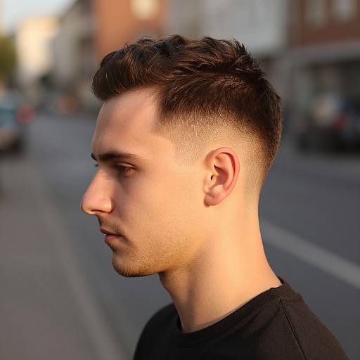 Modern Classic Comb Over Style