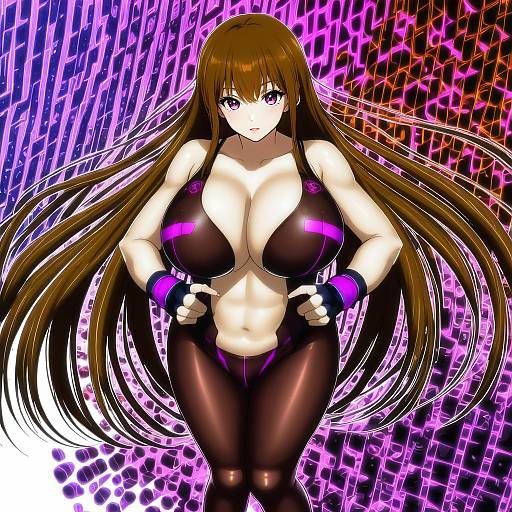 Illustration of Aoi kimi, kyoukaisenjou no horizon in the style of Yutazou