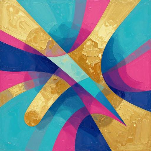 Vibrant Modern Abstract Art