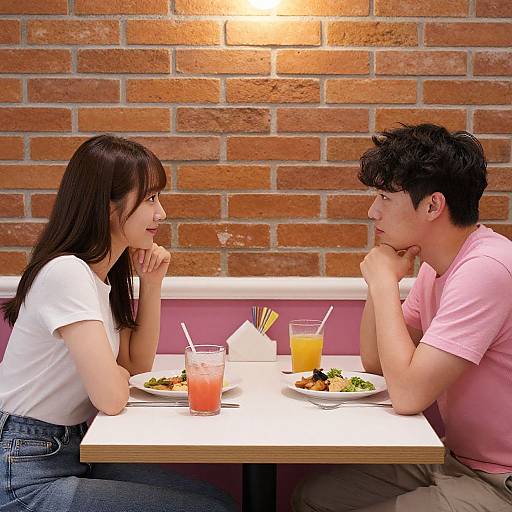 Kawaii Romantic First Date Scene