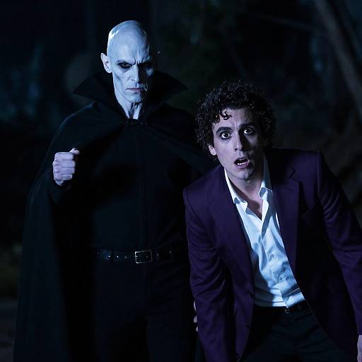 Night Encounter: Vampire and Man