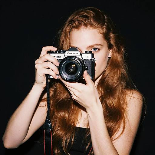 Cinematic Analog Photoshoot with Kiki