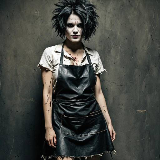 Edgy Leatherface Cosplay Costume Idea
