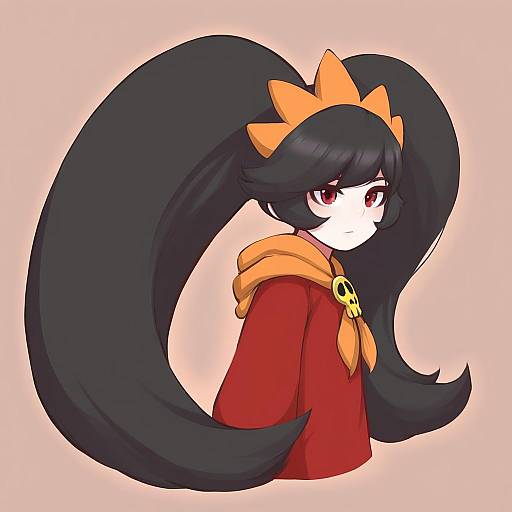 Illustration of Ashley (warioware), warioware in the style of Disco brando