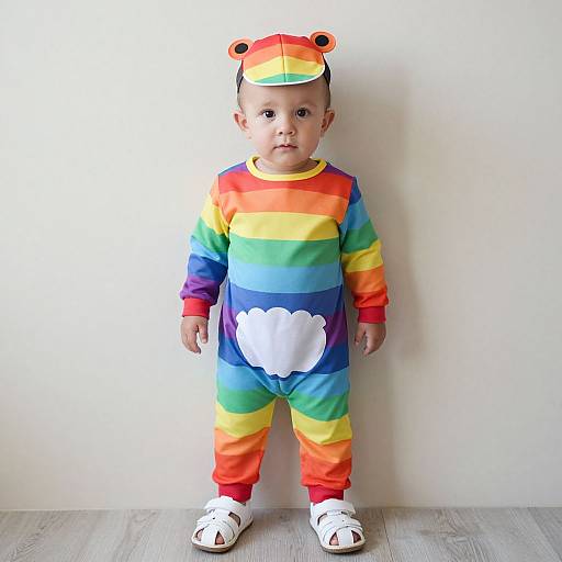 Rainbow Brite Inspired Infant Costume