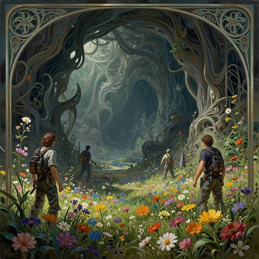 Bioshock Infinite Style Digital Horror