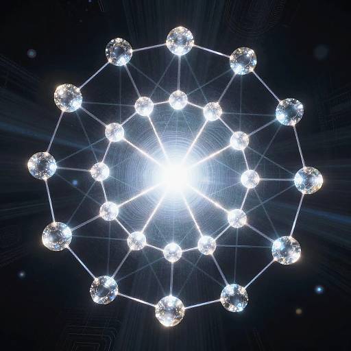 Crystalline Hypernetwork with Glowing Core