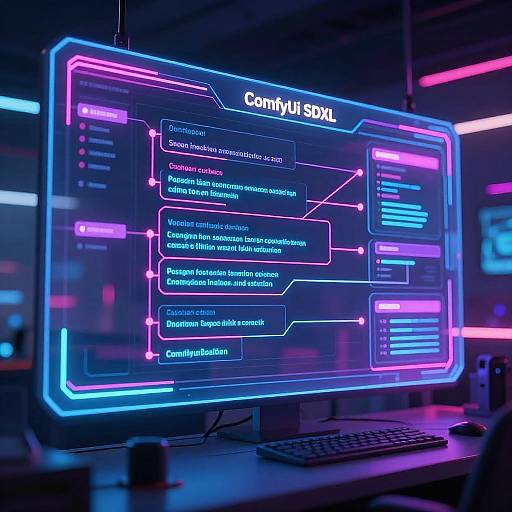 Cyberpunk ComfyUI SDXL Workflow