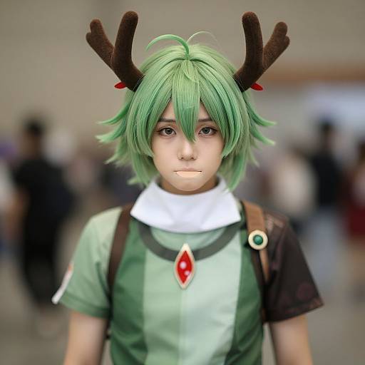 Deku Costume Male Portrait