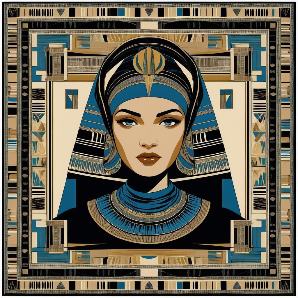 Dorothea Lange Inspired Egyptian Headscarf Design