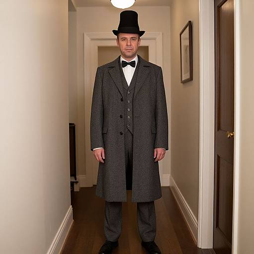 Man in Little Britain Costume