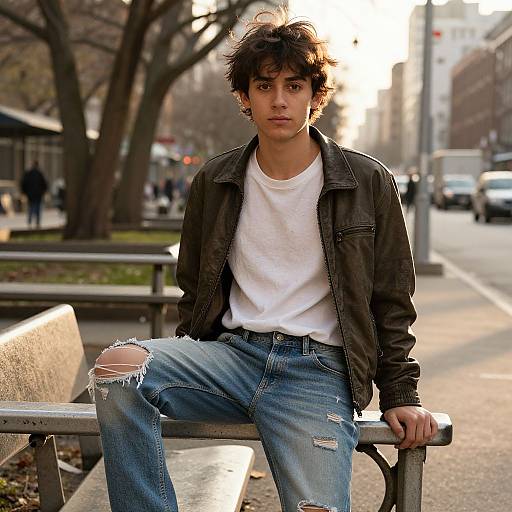 Urban Youth at Golden Hour