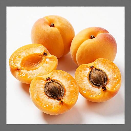 Vibrant Close-Up of Juicy Apricots
