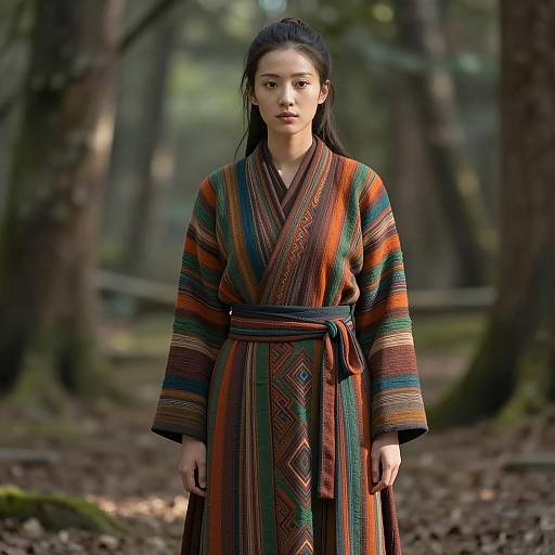 Photorealistic Padawan in Sunlit Forest