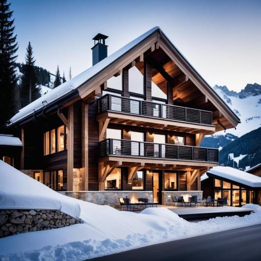 Charming Modern Ski Lodge in Alpine Paradise Charming Modern Ski Lodge in Alpine Paradise