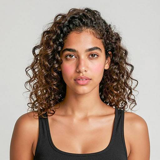 Neutral Portrait of a Young Woman