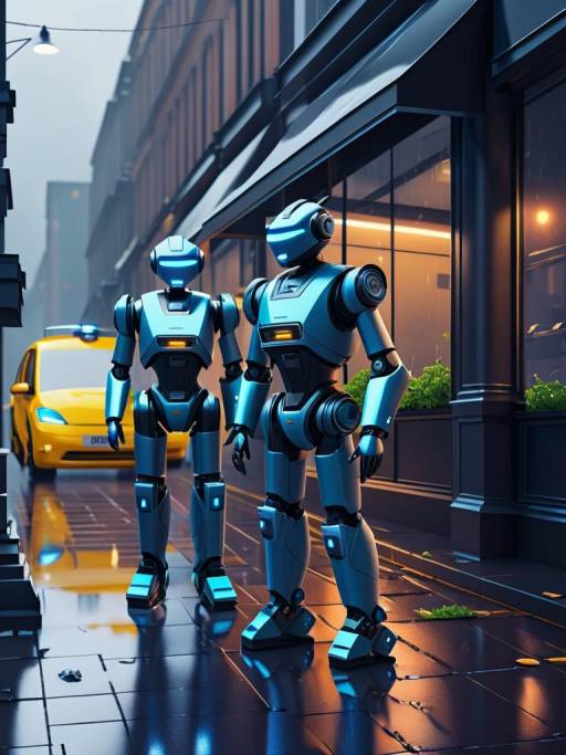 Robots Undercover at a Crime Scene