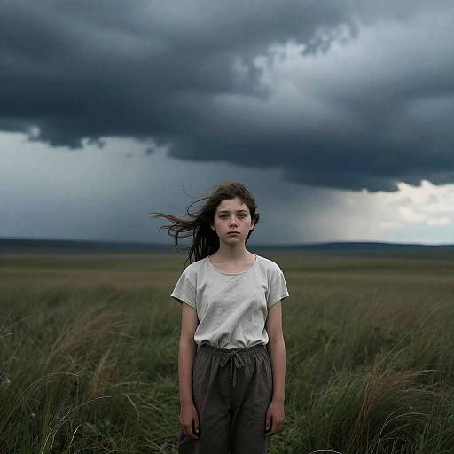 Stormy Horizon Emotionless Girl