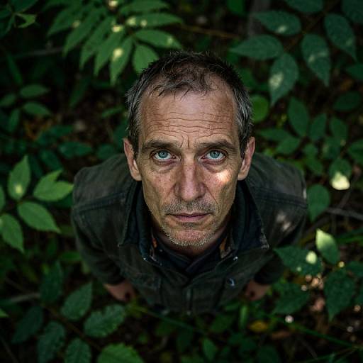 Aerial Portrait of Mysterious Recluse