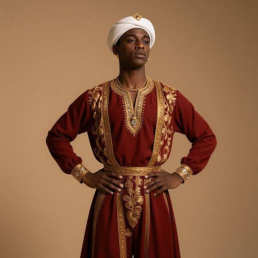 Arabian Ballet Costume Male Solo