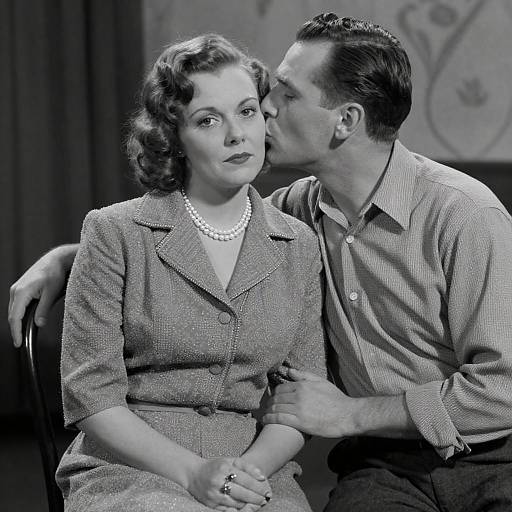 1930s Vintage Black-and-White Portrait