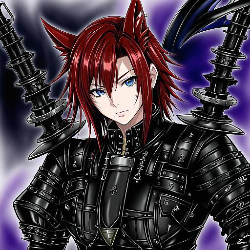 Illustration of Cait sith (ff7), final fantasy in the style of Minase (takaoka nanase)