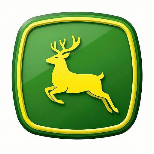 Modern John Deere Deer Logo