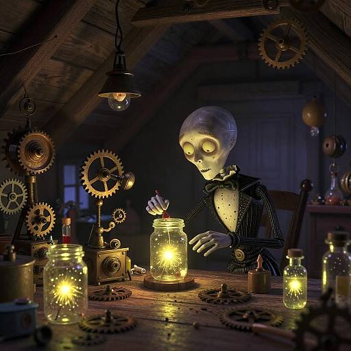 Whimsical Automaton Tinkerer Workshop