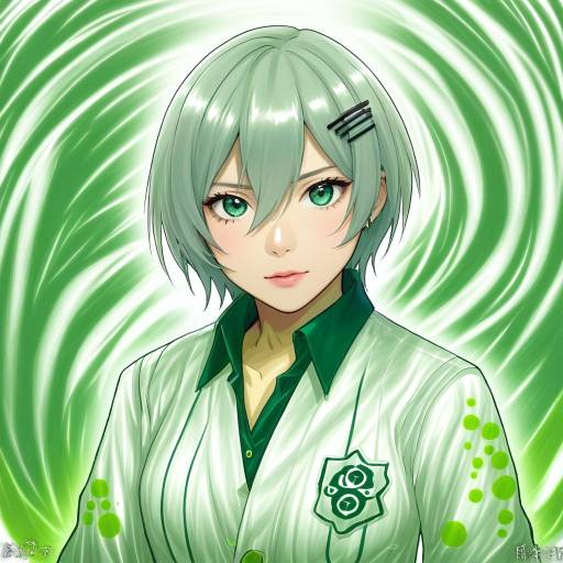 Illustration of Aizawa sakuya, hayate no gotoku! in the style of Tan (tangent)