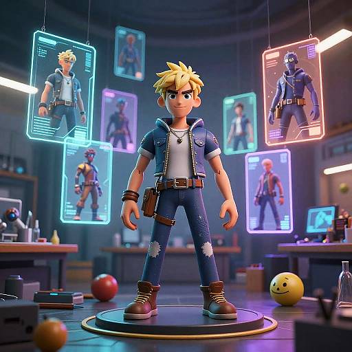 Futuristic Workshop Character Designs