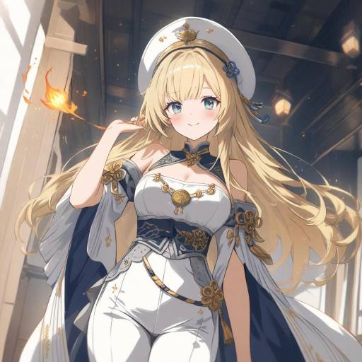 Charming Admiral in a Fantasy Maritime