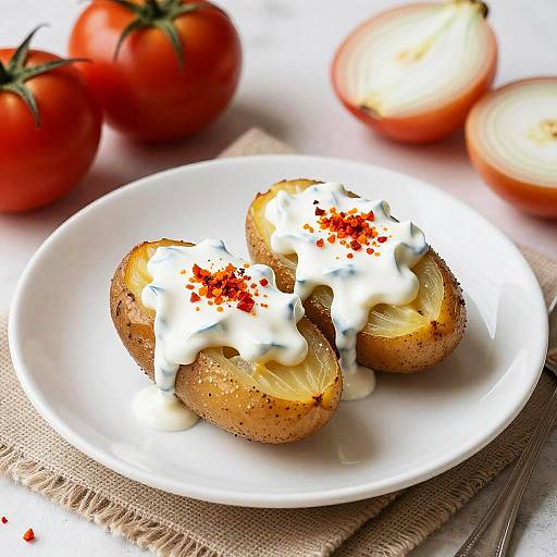 Elegant Turkish Stuffed Potato Dish