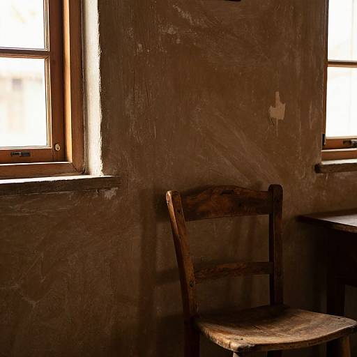 Cozy Rustic Cottage Wall Close-Up