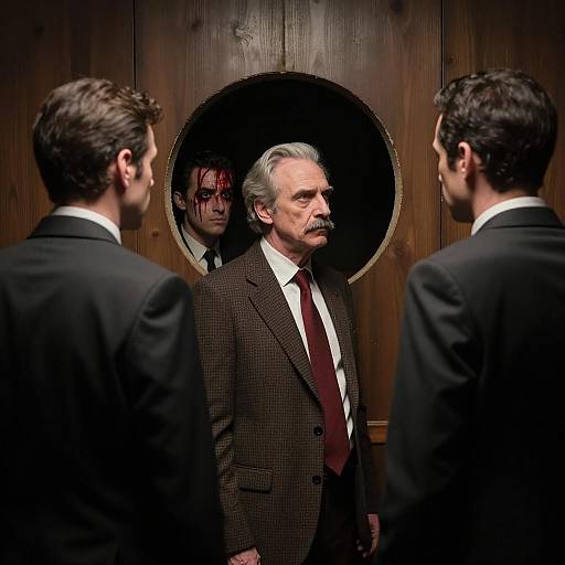 Mystery in a Dimly Lit Room