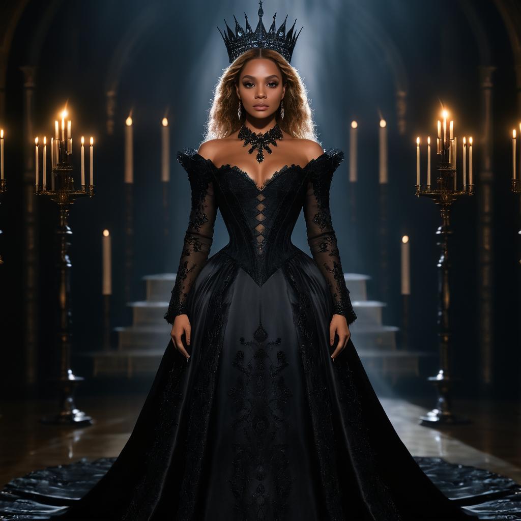 Beyoncé as a Mystical Witch Queen