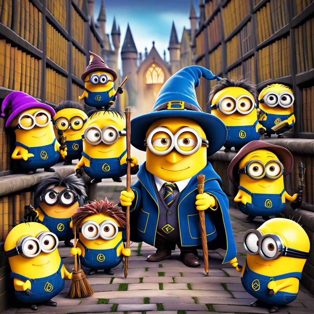 Minion Potter: A Humorous Fantasy Crossover