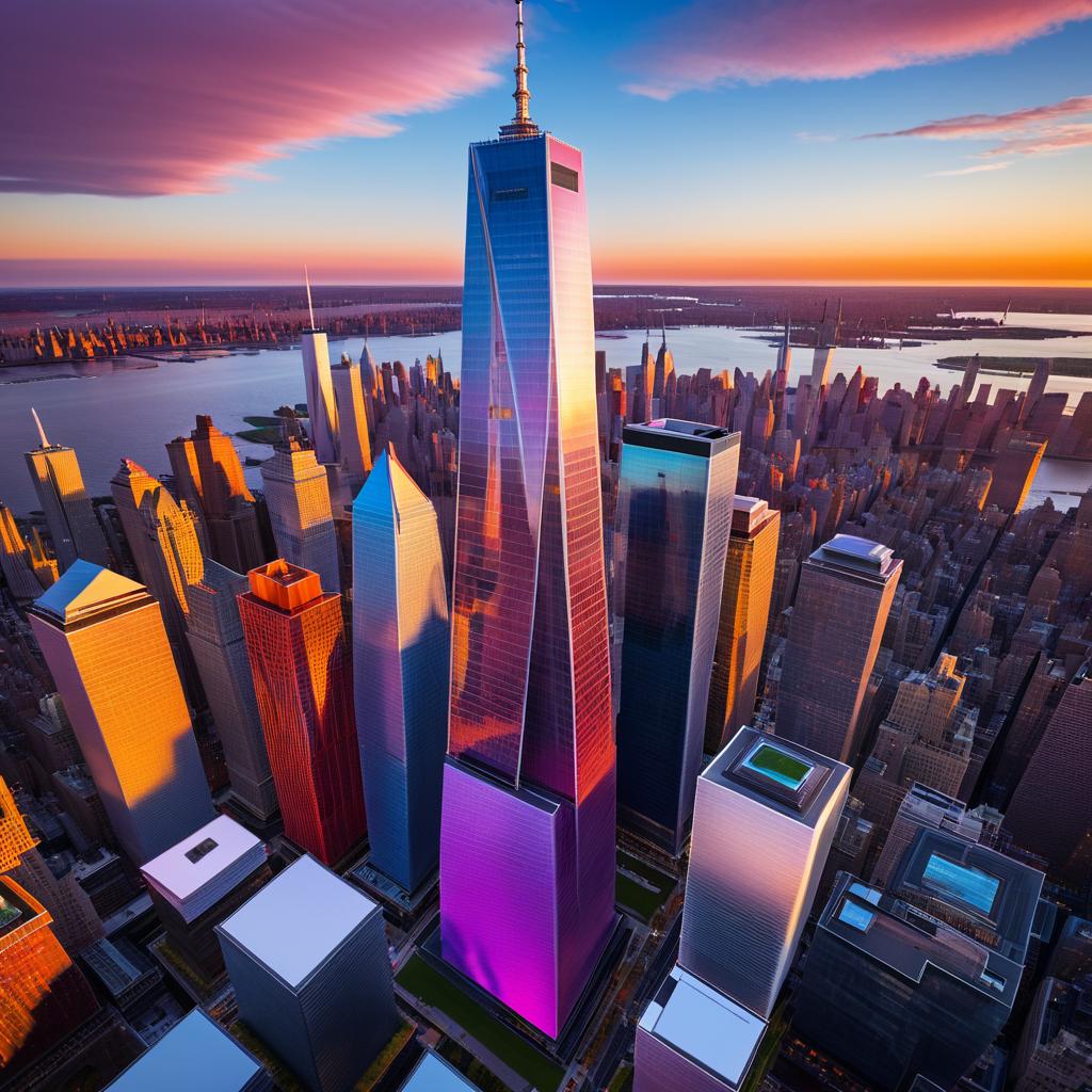 Dynamic Architectural Vision of One World Trade Center