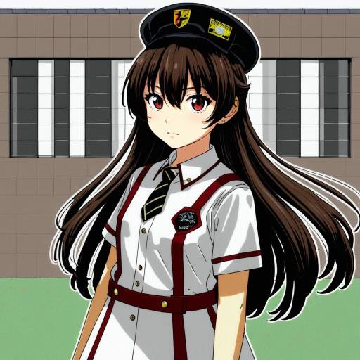 Illustration of Akira ferrari, aria (manga) in the style of Izumi tsubasu