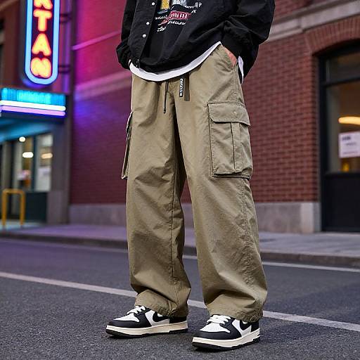 Urban Streetwear Cargo Pants Style