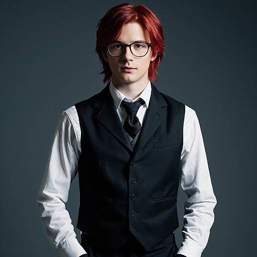 Realistic Portrait of Grell Sutcliff Outfit