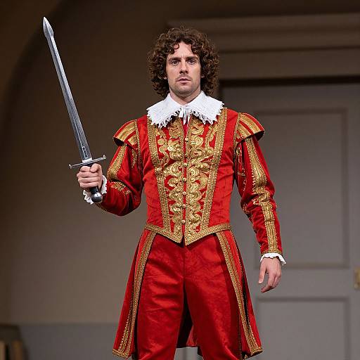 Shakespearean Theatre Costume with Sword