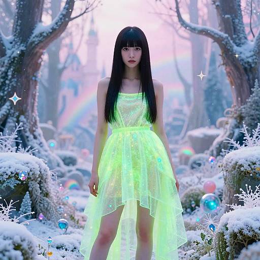 Whimsical Fantasy Candyland Portrait