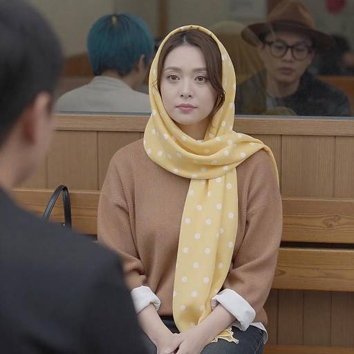 Casual Indoor Encounter with Colorful Characters